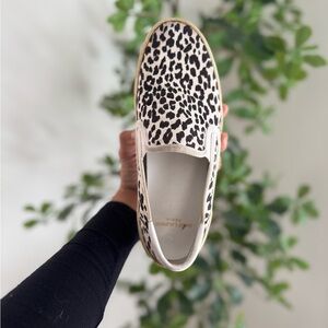 FREE SHIPPING! Saint Laurent Animal Print Slip-On Shoes